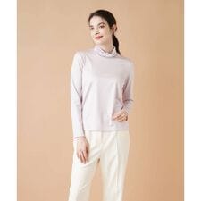 レリアン(Leilian)のストレッチシルクハイネックカットソー