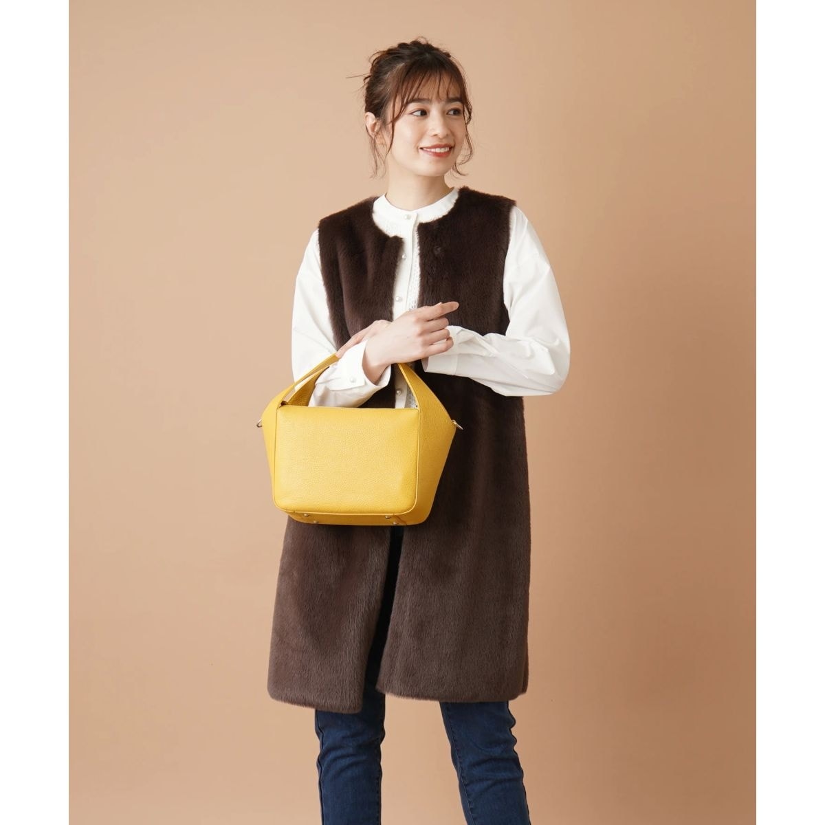 TINY RIBBON LEATHER BAG レザーバッグ | トッカ
