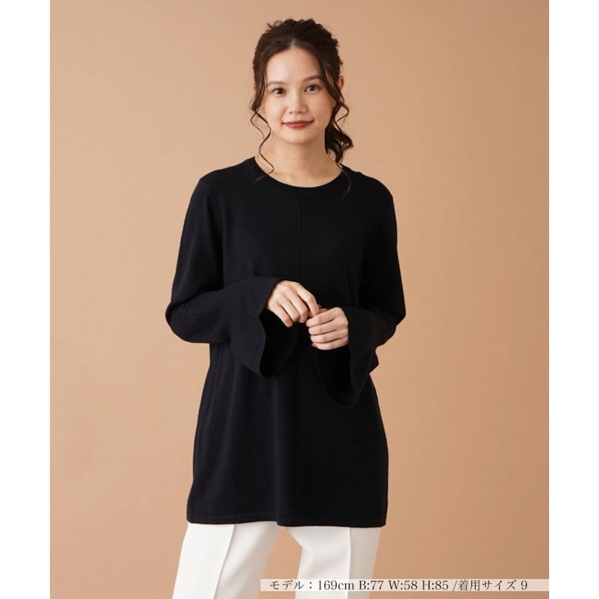 クロッシェ編み切替ニット | レリアン(Leilian) | マルイウェブチャネル