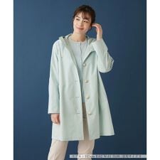 フード付きコート