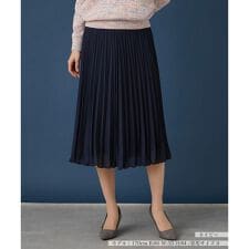 ミモレ丈プリーツスカート