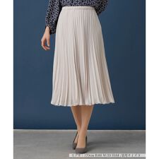 ミモレ丈プリーツスカート