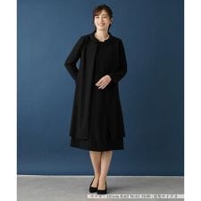 ワンピースアンサンブル【ブラックフォーマル】