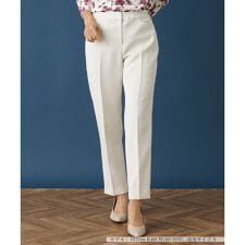 ストレッチテーパードパンツ【Leilian WHITE LABEL】
