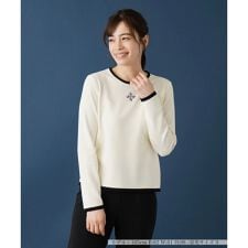 ワンポイントセーター【ROCHAS Premiere】