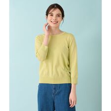 七分袖ニットインナー