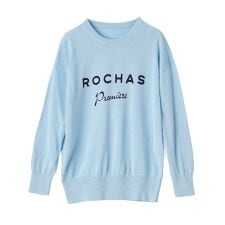ロゴ入りニットプルオーバー【ROCHAS Premiere】