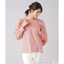 切替ボリュームスリーブカットソー