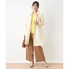 ステンカラースプリングコート