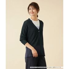 ラメVネックカーディガン