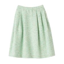 ツイードフレアスカート