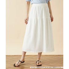 ギャザーロングスカート