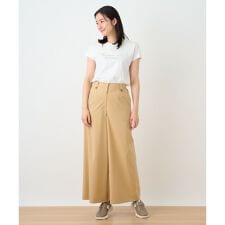 洗えるワイドパンツ