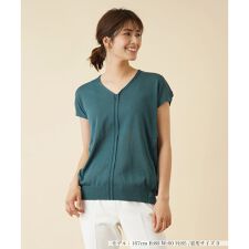 レリアン(Leilian)のシアーニットプルオーバー