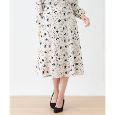 【セレモニー】【セットアップ対応商品】洗えるフレアスカート