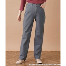 ストレッチストレートデニムパンツ【L JEANS】
