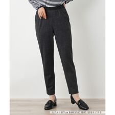 デニム風スリムパンツ