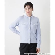 カシミヤニットジャケット