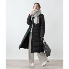 スタンドカラーダウンコート【Leilian WHITE LABEL】