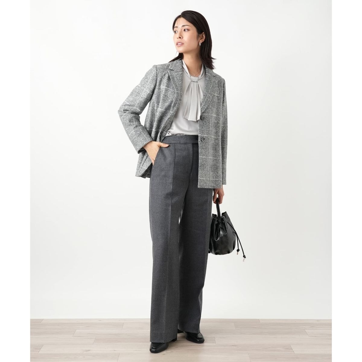 ツイードジャケット【Leilian WHITE LABEL】 | レリアン(Leilian