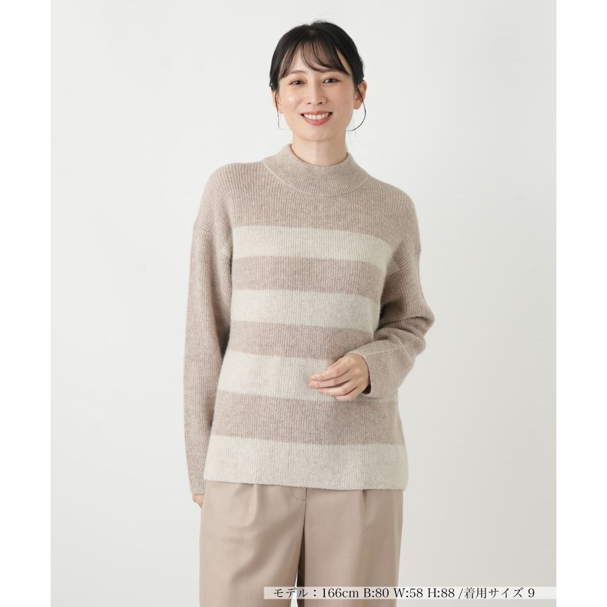 フラワーモチーフニット【CORSINI & PROTI】 | レリアン(Leilian