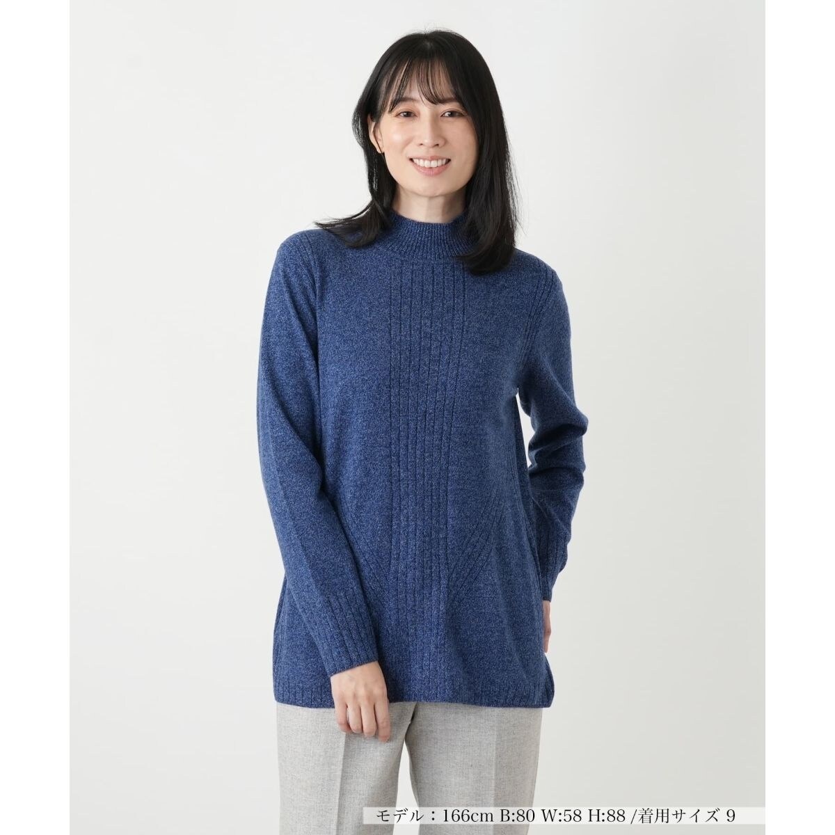 フラワーモチーフニット【CORSINI & PROTI】 | レリアン(Leilian