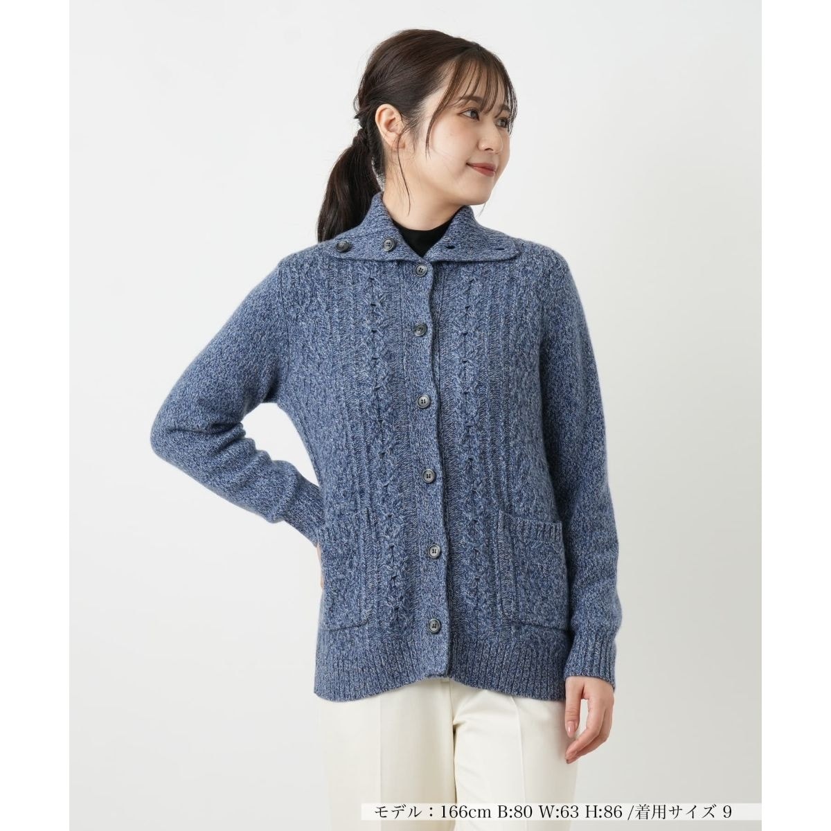 ミックスニットカーディガン | レリアン(Leilian) | マルイウェブチャネル