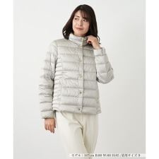 スタンドカラーダウンコート