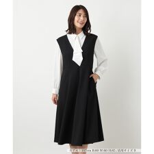 ストレッチジャンパースカート【26年2月カタログ】