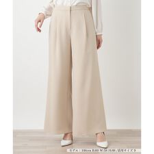 フレアワイドパンツ【BOURGE】