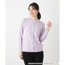 クルーネックカーディガン