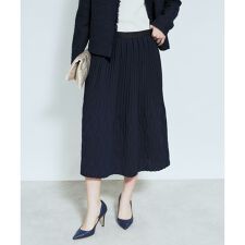 プリーツ切替アーガイルスカート【BOURGE】