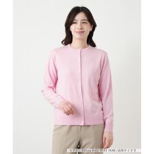 クルーネックカーディガン【Leilian WHITE LABEL】