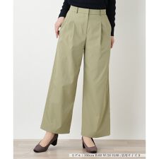 タックワイドパンツ【Leilian WHITE LABEL】