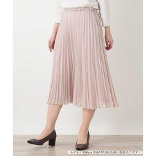 アコーディオンプリーツミディスカート