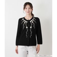 フラワー刺繍カーディガン【CORSINI & PROTI】