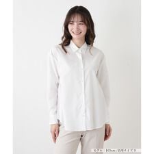 襟付きシャツブラウス【Leilian WHITE LABEL】