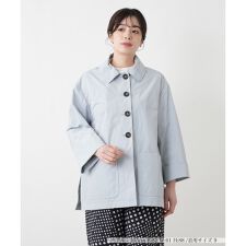 ステンカラーショートコート【CINZIA ROCCA】