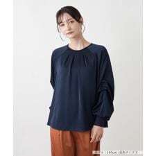 ボリュームスリーブブラウス