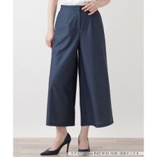 ストレッチガウチョパンツ【Rich 1-mile】【26年3月カタログ】