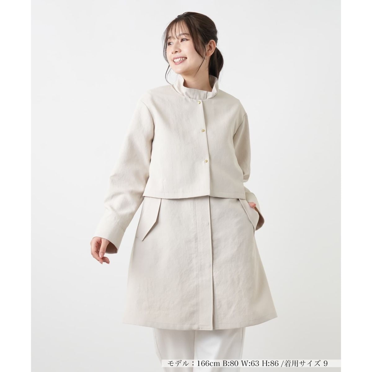 3WAYコート【Rich 1-mile】【26年3月カタログ】 | レリアン(Leilian 
