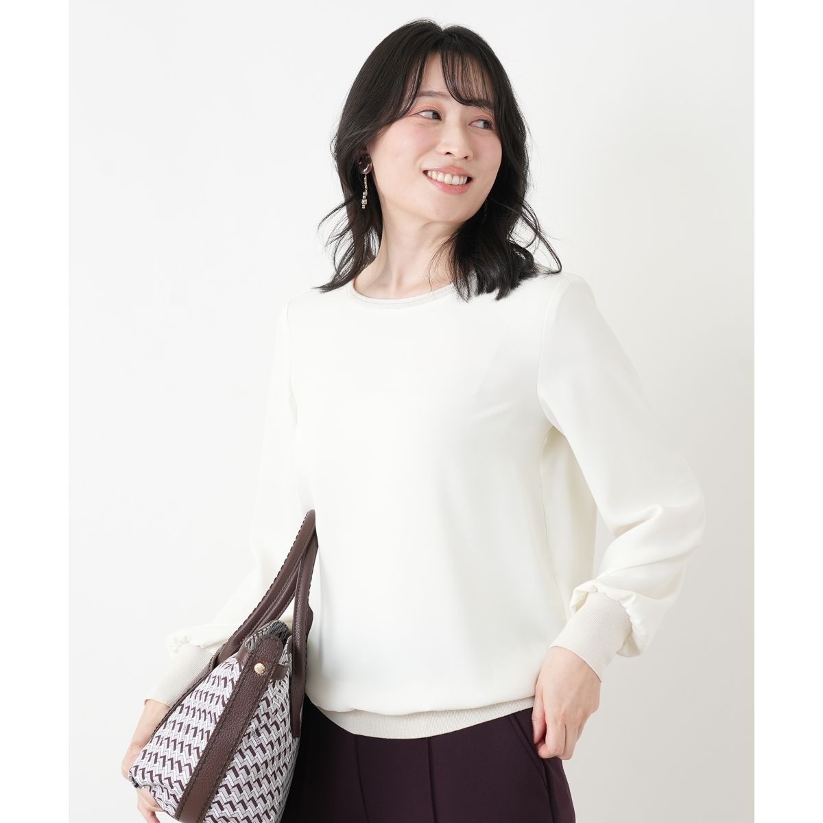 [�}���C]�{�����[���X���[�u�u���E�X�yROCHAS Premiere�z/�����A���iLeilian�j �A�C�{���[