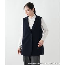 【ウォッシャブル】ベスト【Leilian WHITE LABEL】