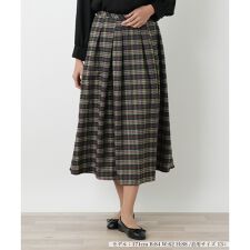 【ウォッシャブル】フレアスカート【Leilian WHITE LABEL】