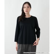 【ウォッシャブル】カットソー【Leilian WHITE LABEL】