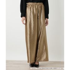 【ウォッシャブル】ワイドパンツ【BOURGE】