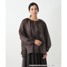 【ウォッシャブル】ブラウス【NEMIKA】