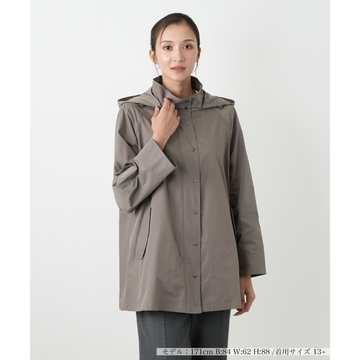 ノーカラーボアジャケット【Leilian The Week】 | レリアン プラス