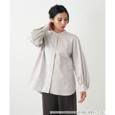 【ウォッシャブル】シャツブラウス【BOURGE】