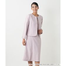 レリアン　プラスハウス(Leilian PLUS HOUSE)のレースワンピースアンサンブル